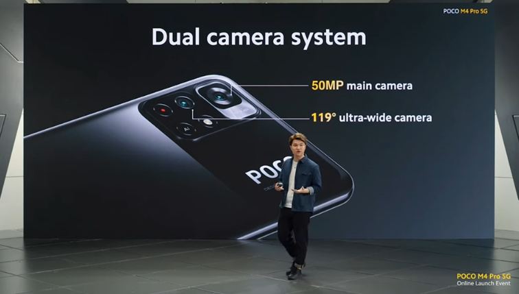camera Xiaomi POCO M4 Pro 5G