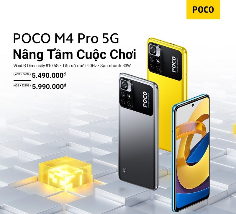 giá Xiaomi POCO M4 Pro 5G