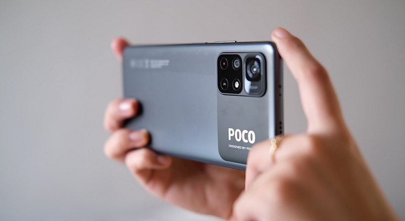 thiết kế Xiaomi POCO M4 Pro 5G