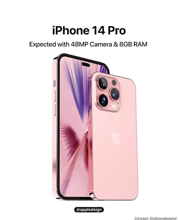iPhone 14 Pro Max màu hồng 