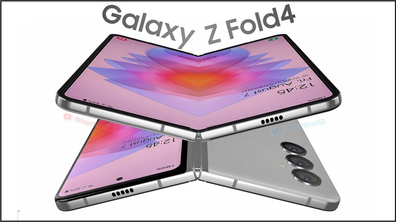 thiết kế Galaxy Z Fold4