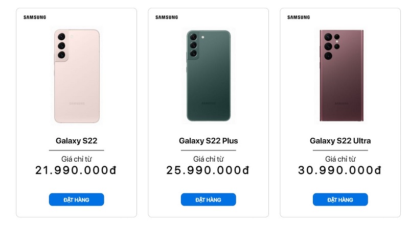 giá Galaxy S22 Ultra 5G 