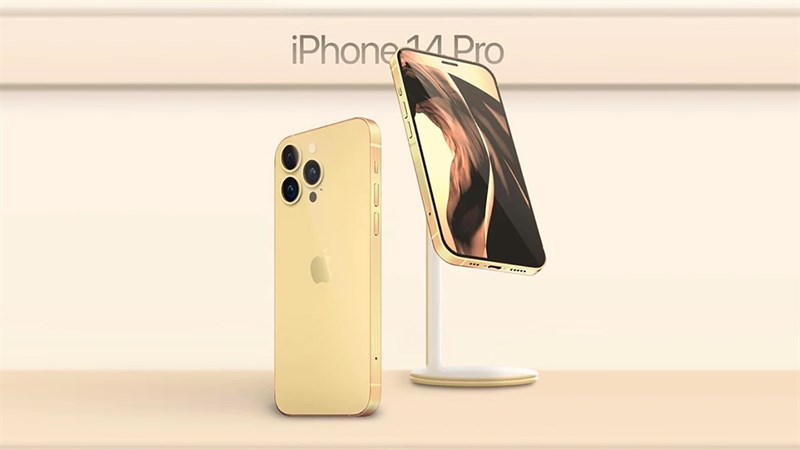 iPhone 14 Pro màu Vàng Gold