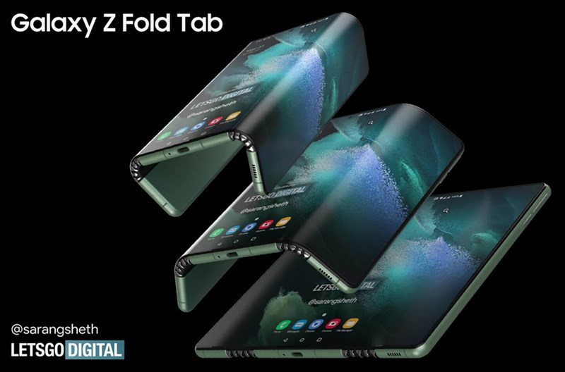 cấu hình Galaxy Z Fold Tab
