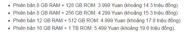 giá Xiaomi Mi Pad 5