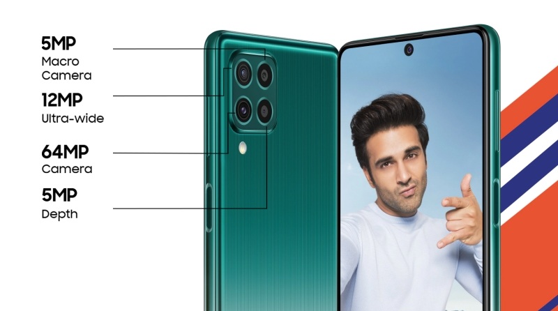 camera Galaxy M62 