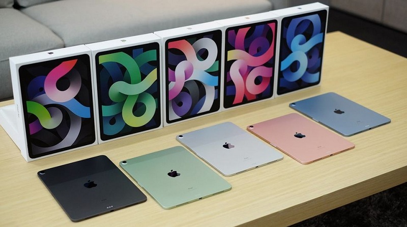 iPad Air 4 có đủ màu