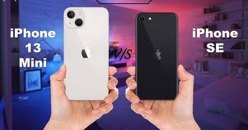 So sánh iPhone 13 Mini vs iPhone SE 2020