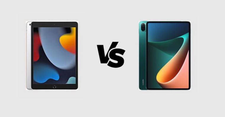 So sánh iPad Gen 9 2021 vs Xiaomi Mi Pad 5