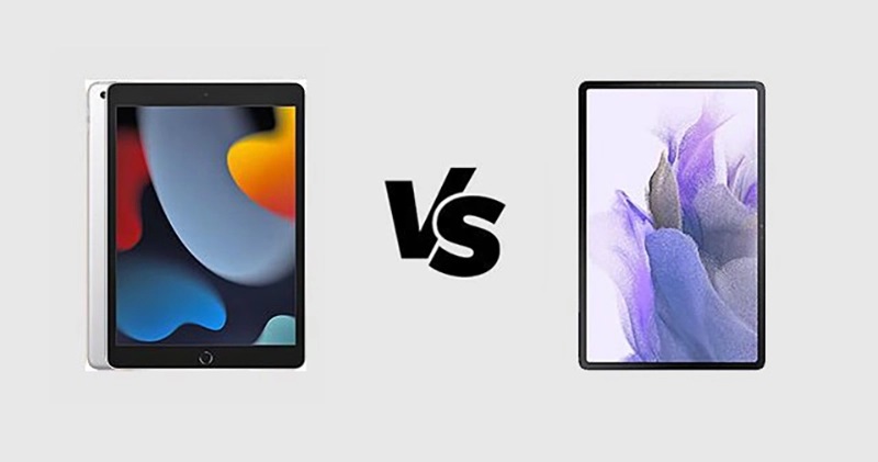 So sánh iPad Gen 9 2021 vs Galaxy Tab S7 FE