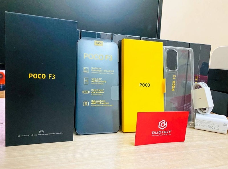 Đập hộp Xiaomi Poco F3