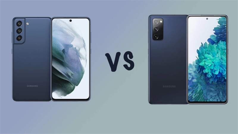 So sánh thiết kế Galaxy S21 FE 5G vs Galaxy S20 FE 5G