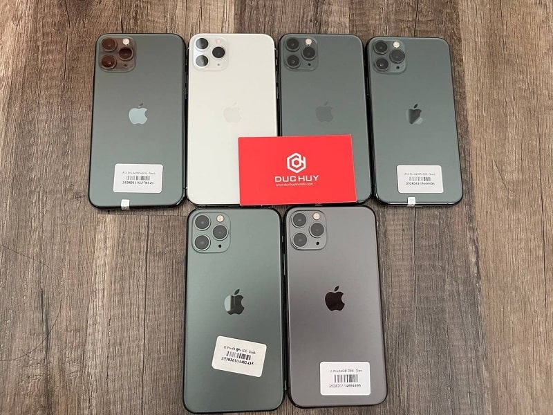 thiết kế iPhone 11 Pro