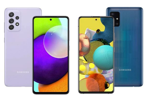 So sánh Galaxy A52 5G với Galaxy A51 5G