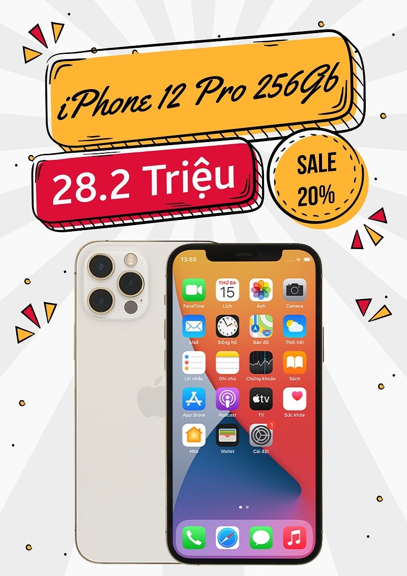 giá iPhone 12 Pro 256gb