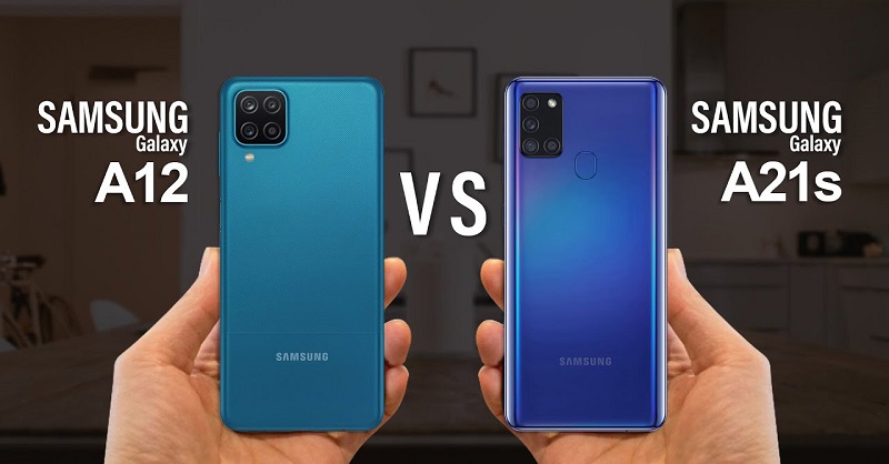 So sánh Samsung Galaxy A21s vs Galaxy A12