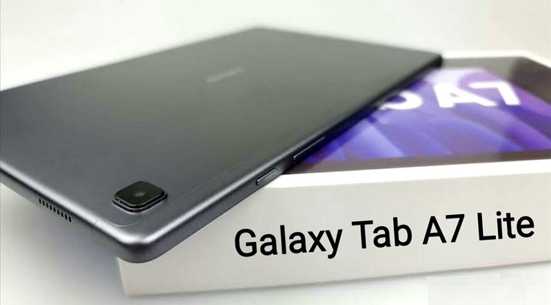 unbox Galaxy Tab A7 Lite
