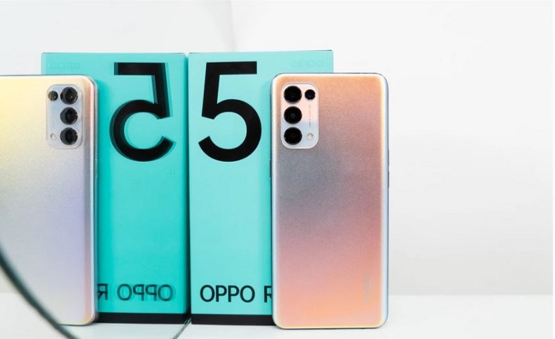 Mặt lưng Oppo Reno5