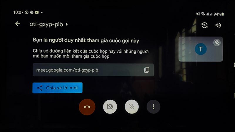 Kết nối điện thoại Android với Tivi hoàn thành 
