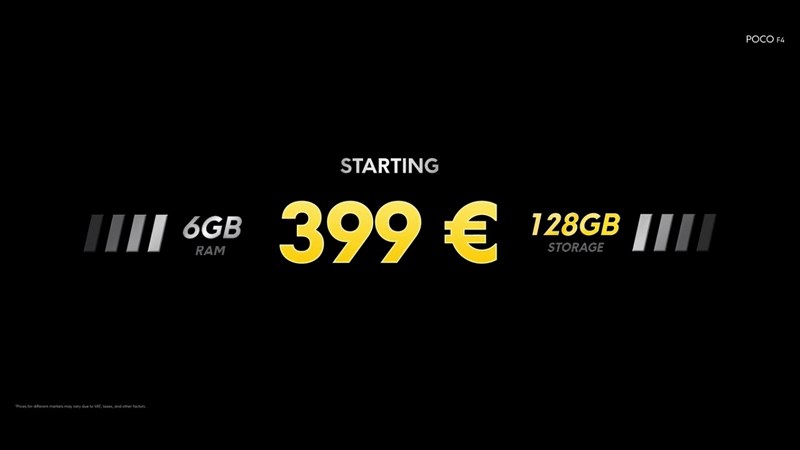 giá Xiaomi POCO F4 5G