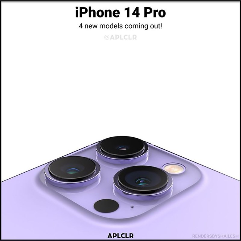 mặt lưng iPhone 14 Pro 