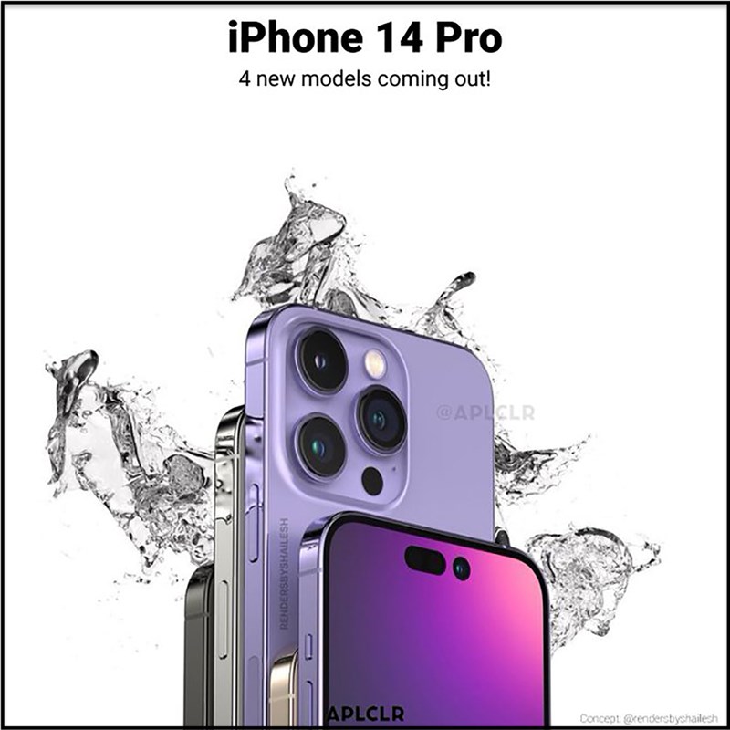 thiết kế iPhone 14 Pro 