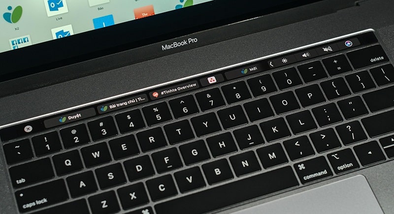 Toolbar Macbook Pro