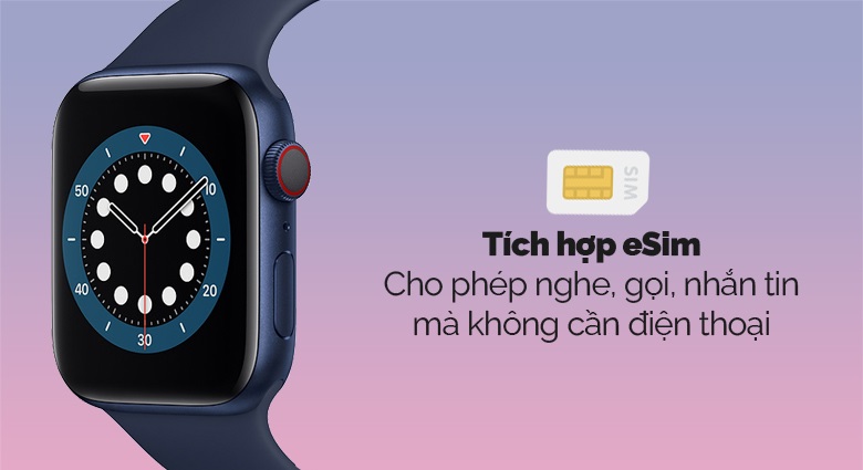 nghe gọi Apple Watch Series 6 LTE