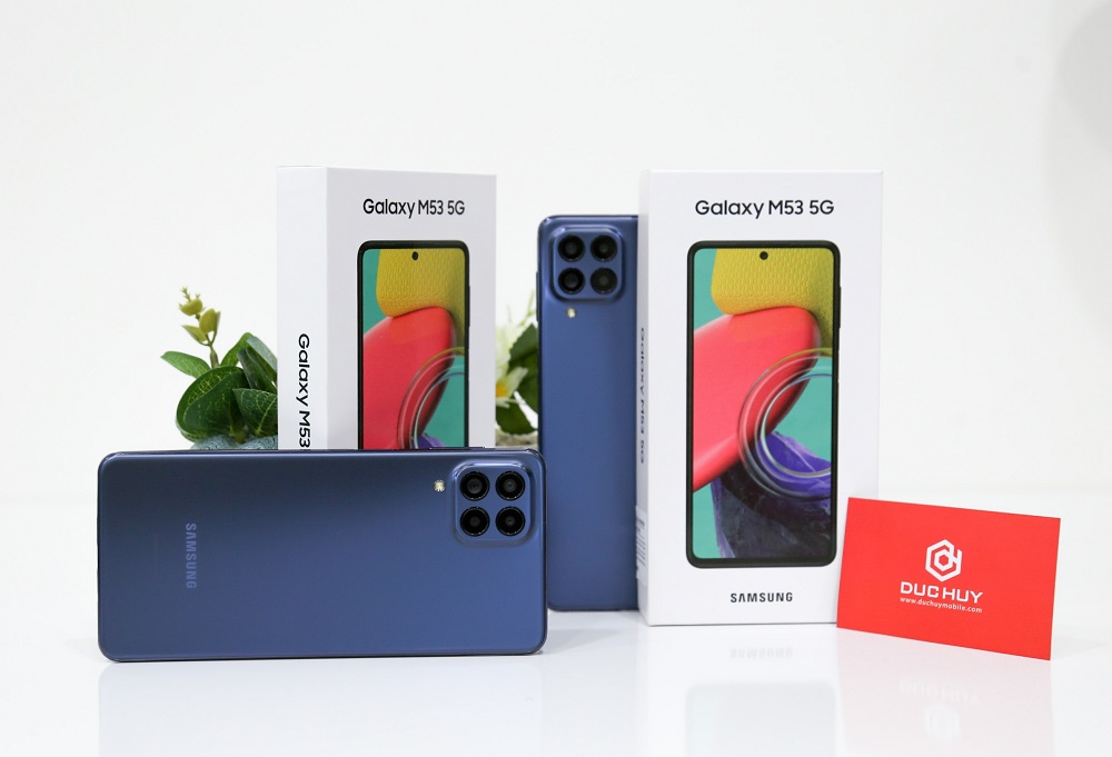 Ngoại hình Samsung Galaxy M53 5G