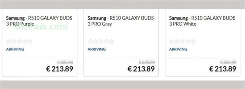 giá Samsung Galaxy Buds 3 Pro