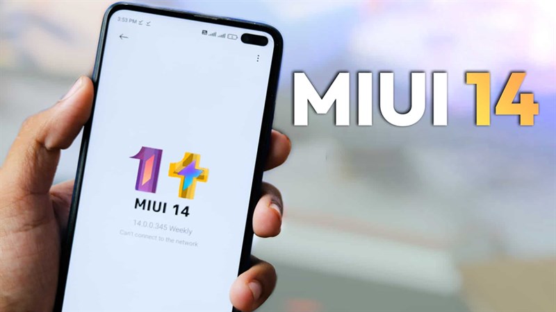 điện thoại Xiaomi cập nhật MIUI 14
