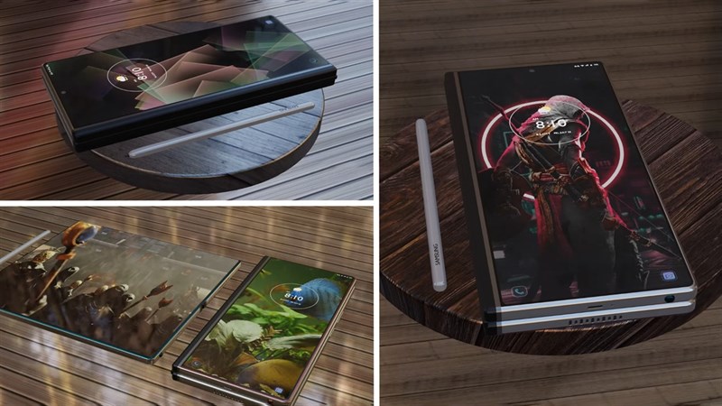 thiết kế Samsung Galaxy Z Fold5 5G