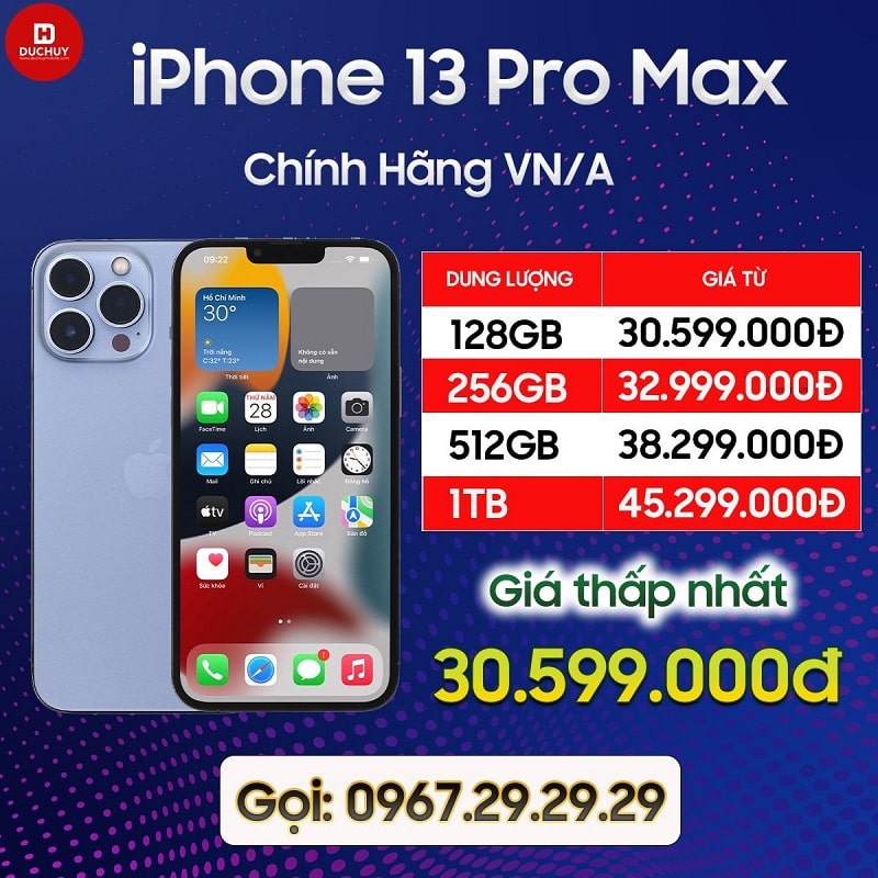 Giá iPhone 13 Pro Max