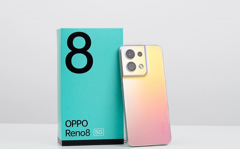 ngoại hình OPPO Reno8 5G (8GB | 256GB) 