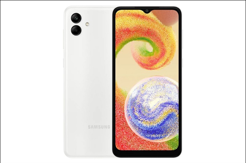 Samsung Galaxy A04 màu trắng 