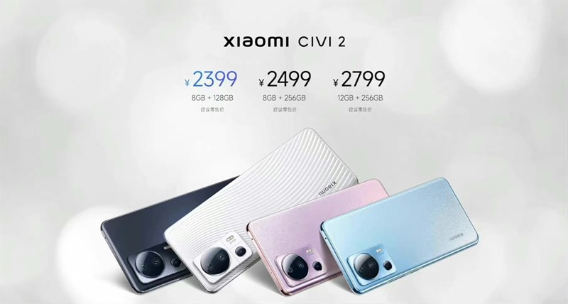 giá Xiaomi CIVI 2 