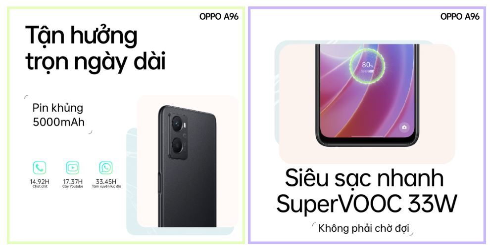 pin OPPO A96
