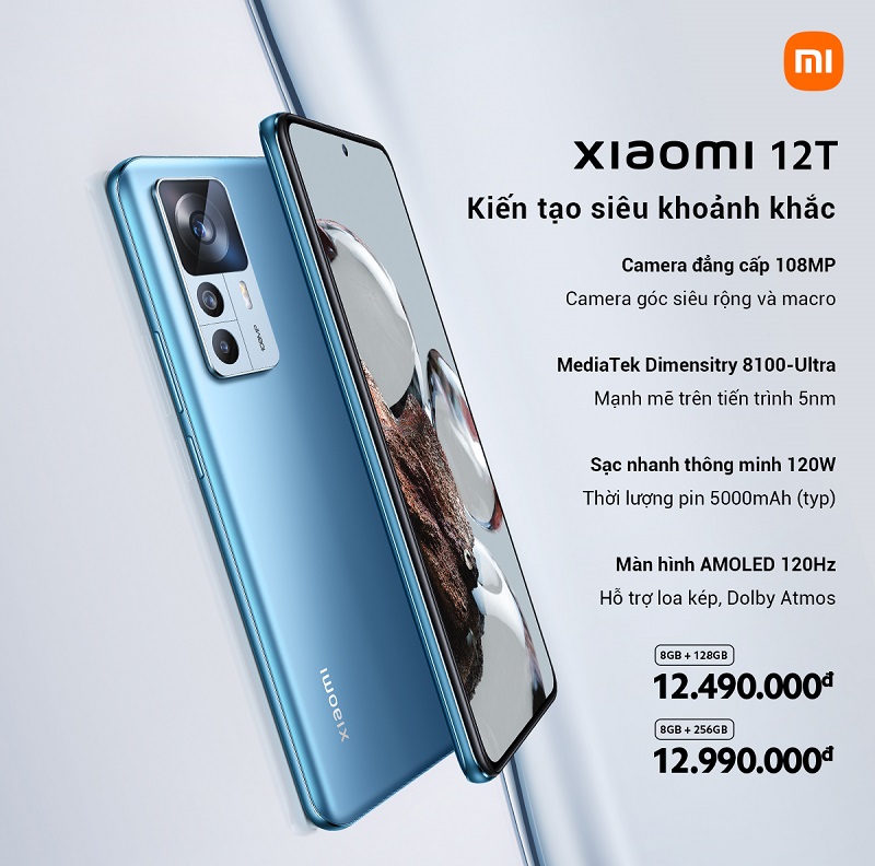 giá Xiaomi 12T 