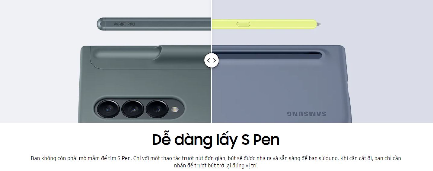 thiết kế Bao Da Kèm Bút S-Pen Galaxy Z Fold5