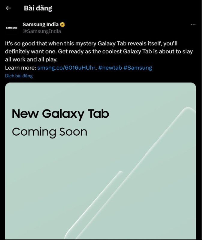 Galaxy Tab S9 FE/S9 FE Plus ra mắt