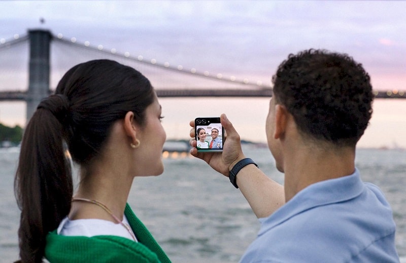 camera Samsung Galaxy Z Flip5