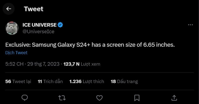 màn hình Samsung Galaxy S24 Plus 5G