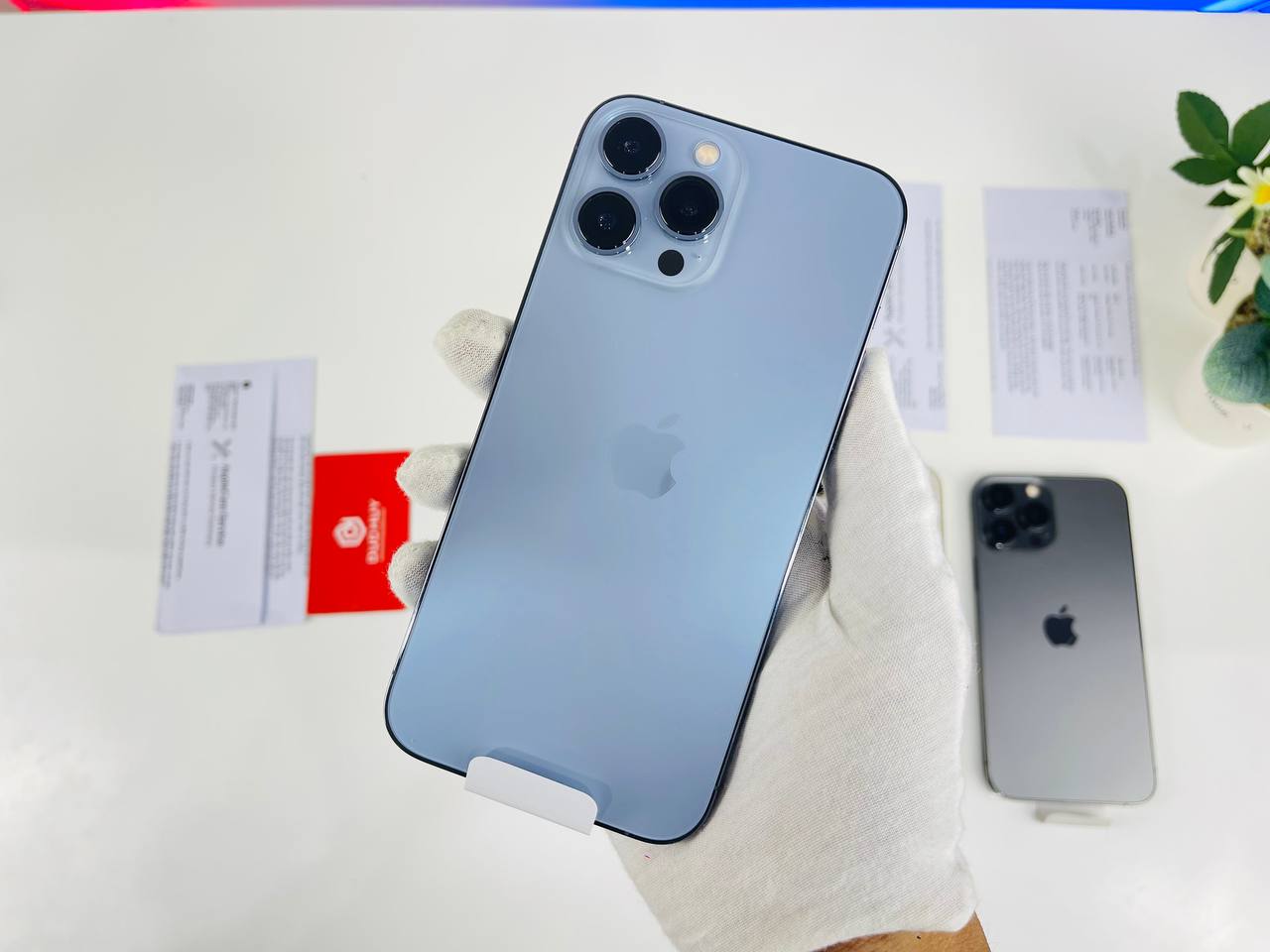 iPhone 13 Pro Max 1TB Chính Hãng Trôi Bảo Hành xanh dương 