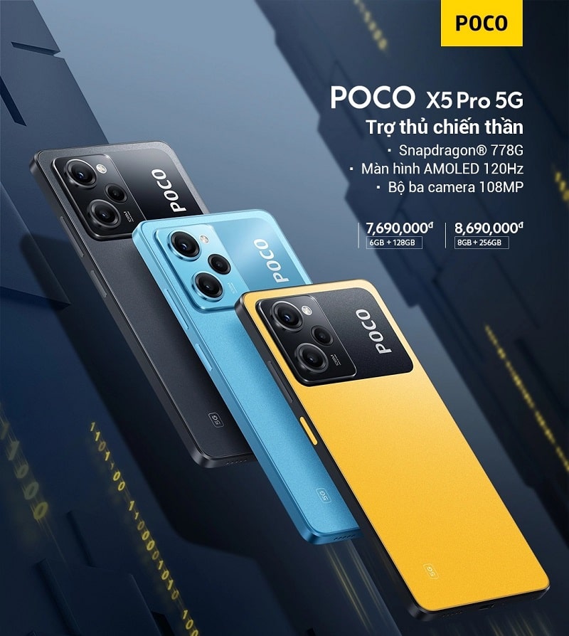 giá POCO X5 Pro 5G