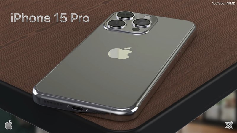 thiết kế iPhone 15 Pro/ 15 Pro Max 