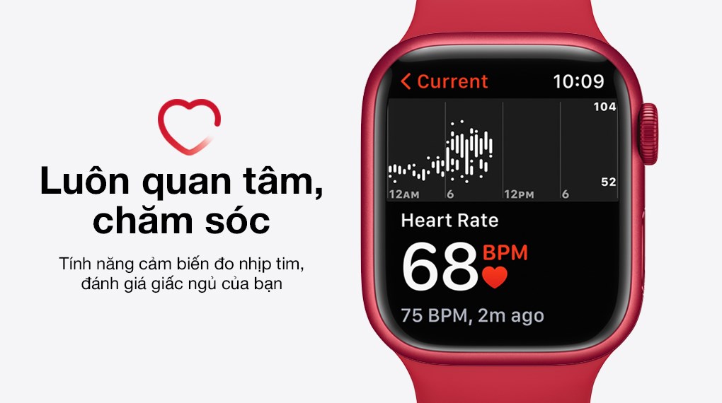 sức khỏe Apple Watch Series 7 41mm GPS