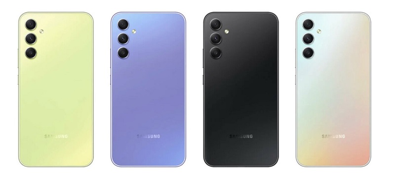 màu sắc Galaxy A34 5G, Galaxy A54 5G
