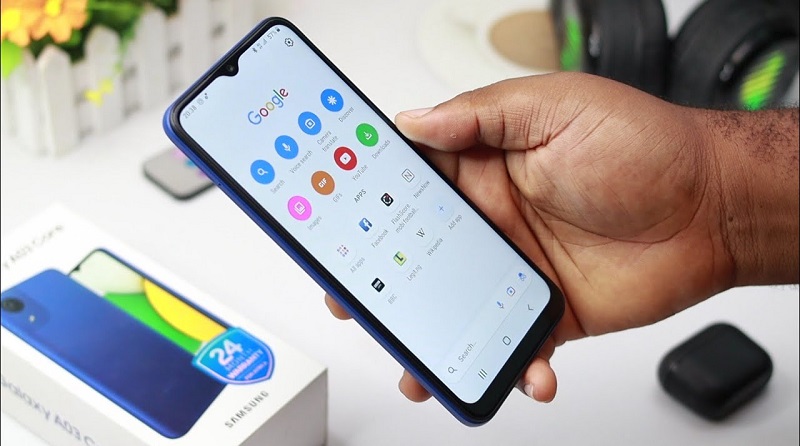 cấu hình Samsung Galaxy A03 Core