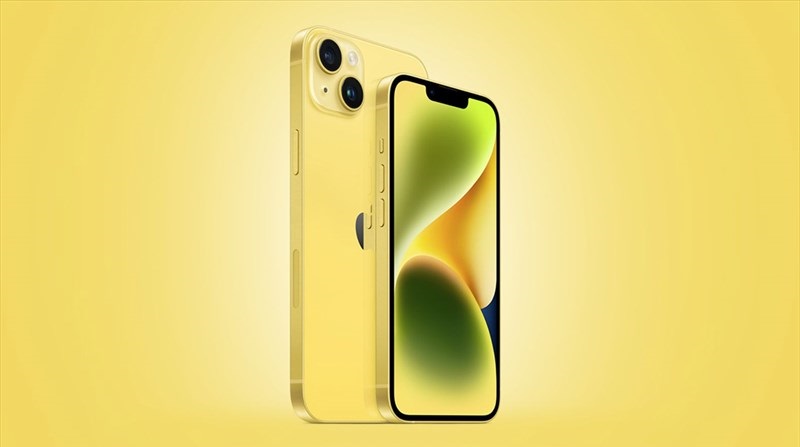 iPhone 14, iPhone 14 Plus màu vàng 