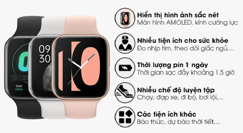 tính năng Oppo Watch 41mm Wifi